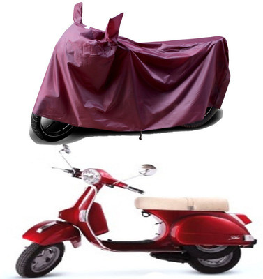 THE REAL ARV Waterproof Two Wheeler Cover for LML(Star Euro 200, Maroon)