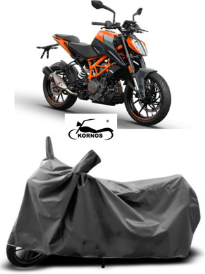 KORNOS Two Wheeler Cover for KTM(390 Duke BS6, Grey)