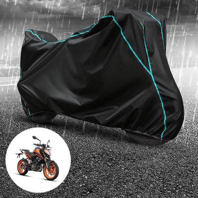 CODOKI Waterproof Two Wheeler Cover for KTM(Duke 200, Black)