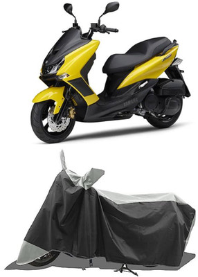 GROFATIK Two Wheeler Cover for Yamaha(Majesty S 155 maxi BS6, White)