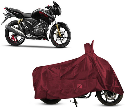 EGAL Waterproof Two Wheeler Cover for TVS(Apache RTR 180, Maroon)