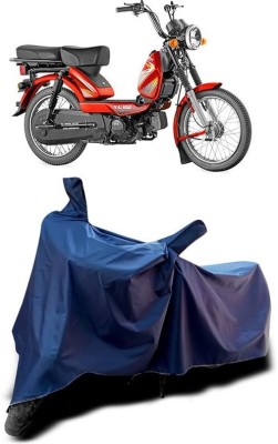 KEDIT Two Wheeler Cover for TVS(XL 100 Heavy Duty, Blue)