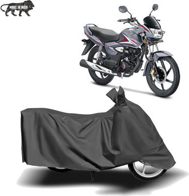 MOTOGENIX Two Wheeler Cover for Honda(CB Shine, Grey)