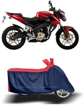 DeepShakshi AUTOMOTIVE Waterproof Two Wheeler Cover for Bajaj(Pulsar 200 NS DTS-i, Blue)