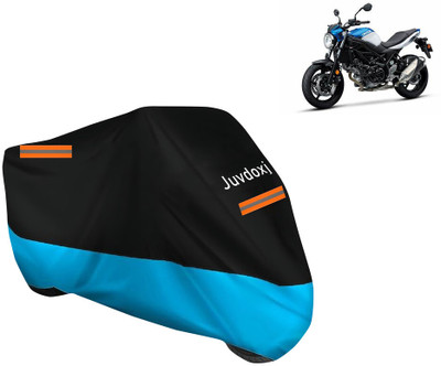 Juvdoxj Waterproof Two Wheeler Cover for Suzuki(SV 650, Blue)