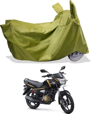 Amexride Two Wheeler Cover for TVS(Victor Premium BS6, Maroon)