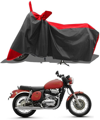 DeepShakshi AUTOMOTIVE Waterproof Two Wheeler Cover for JAWA(42, Red, Black)