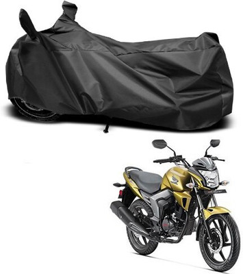 DeepShakshi AUTOMOTIVE Waterproof Two Wheeler Cover for Honda(Trigger, Black)