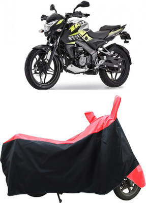 Coxtor Two Wheeler Cover for Bajaj(Pulsar NS-160 BS6, Red)