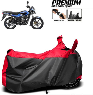 smwzxyu Waterproof Two Wheeler Cover for Bajaj(Red)