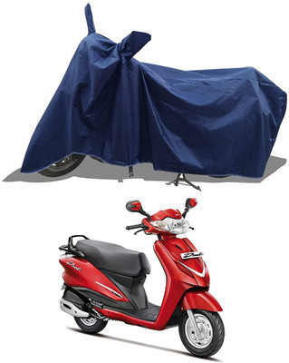 AASHTIK MART Two Wheeler Cover for Hero(Duet VX 110CC, Blue)