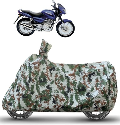 Caronix Waterproof Two Wheeler Cover for Bajaj(Pulsar 180, Green)