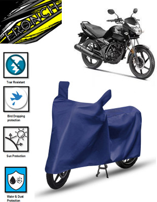 FRONCH Waterproof Two Wheeler Cover for Honda(CB300R, Blue)