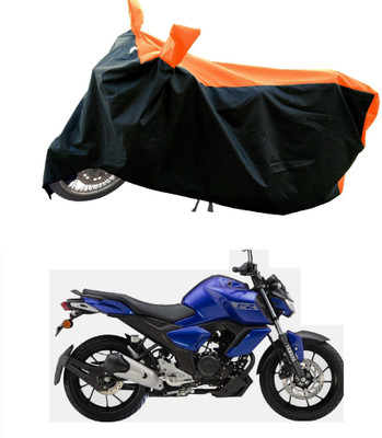 DeepShakshi AUTOMOTIVE Waterproof Two Wheeler Cover for Yamaha(FZ FI, Orange)