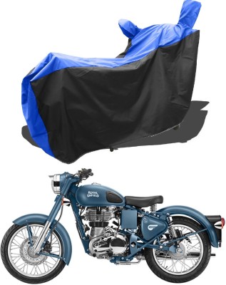 AESTRYD Two Wheeler Cover for Royal Enfield(Classic Squadron, Red)