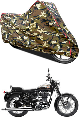PAGORA Waterproof Two Wheeler Cover for Royal Enfield(Bullet 350, Yellow)