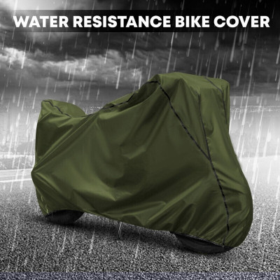 AutoGalaxy Waterproof Two Wheeler Cover for KTM(Duke 200, Green, Black)