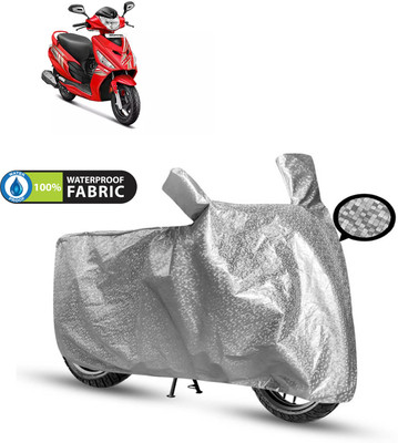 CODOKI Waterproof Two Wheeler Cover for Hero(Maestro Edge 110 BS6, Silver)