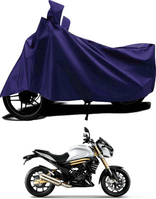 KEDIT Waterproof Two Wheeler Cover for Mahindra(Mojo, Blue)
