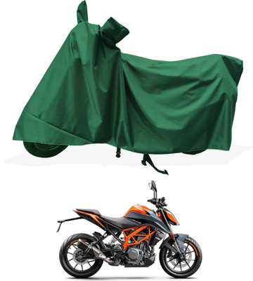 Tricway Two Wheeler Cover for KTM(390 Duke BS6, Green)