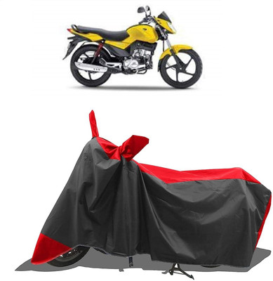 AASHTIK MART Two Wheeler Cover for Mahindra(Stallio, Red)