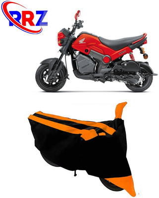 RRZ Waterproof Two Wheeler Cover for Honda(Navi, Black, Orange)