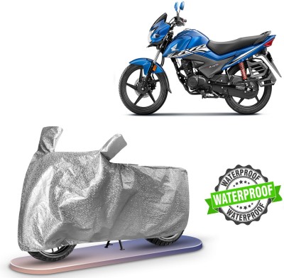 Autoinnovation Waterproof Two Wheeler Cover for Honda, Universal For Bike(Livo, Silver)