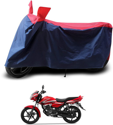 KEDIT Two Wheeler Cover for TVS(Phoenix 125, Red, Blue)