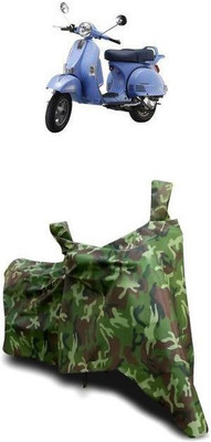 ATBROTHERS Waterproof Two Wheeler Cover for LML(Star Euro 150, Multicolor, Green)