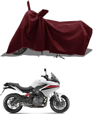 DeepShakshi AUTOMOTIVE Waterproof Two Wheeler Cover for Hero(MotoCorp Pleasure Plus, Maroon)