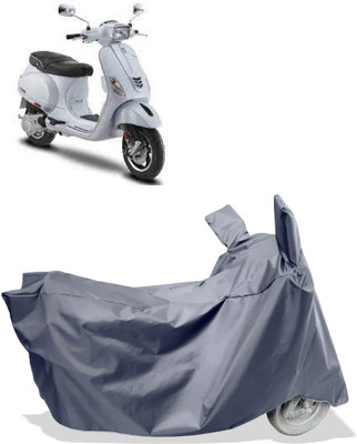 Amexride Two Wheeler Cover for Vespa(VXL 150 BS6, Grey)
