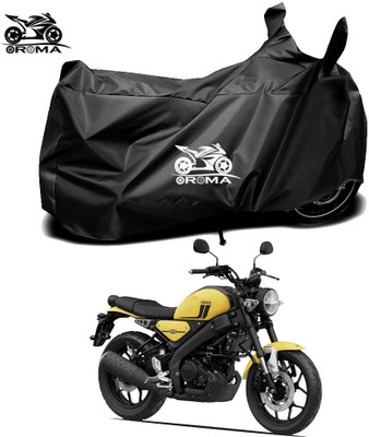 DeepShakshi AUTOMOTIVE Waterproof Two Wheeler Cover for Yamaha(XSR155, Black)