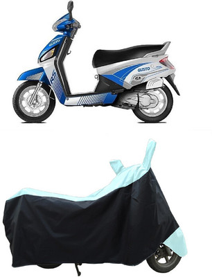 Coxtor Waterproof Two Wheeler Cover for Mahindra(Gusto Electric BS6, White)