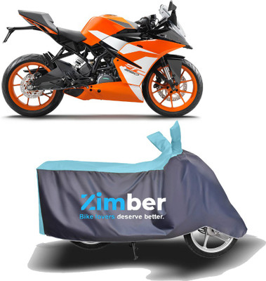 THE REAL ARV Two Wheeler Cover for KTM(RC 200, Blue, Grey)