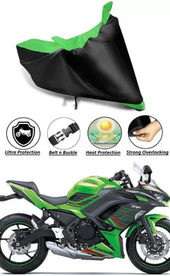 Best Buy Collection Waterproof Two Wheeler Cover for Kawasaki(Ninja ZX-10R BS6, Green)