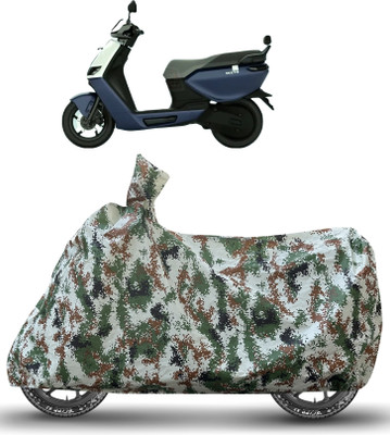 Caronix Waterproof Two Wheeler Cover for Ather(Green)
