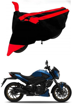AutoGalaxy Waterproof Two Wheeler Cover for Bajaj(Dominar 400, Red, Black)