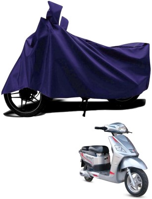 KEDIT Two Wheeler Cover for Hero(Electric NYX e5, Blue)