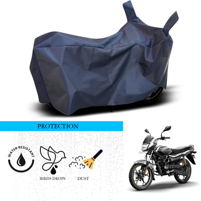 ANTHUB Waterproof Two Wheeler Cover for Bajaj(Platina 110, Blue)