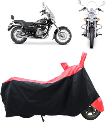 Coxtor Two Wheeler Cover for Bajaj(Cruiser BS6, Red)