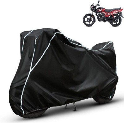 Amikan Waterproof Two Wheeler Cover for TVS(Star City, Black)