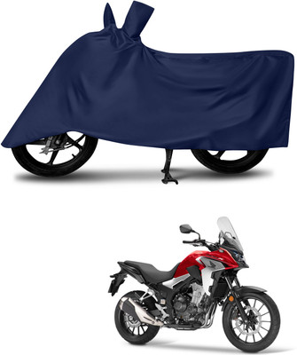 DeepShakshi AUTOMOTIVE Waterproof Two Wheeler Cover for Honda(CB 500, Blue)