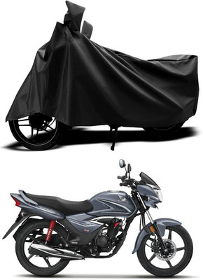 ANTHUB Two Wheeler Cover for Honda(Black)