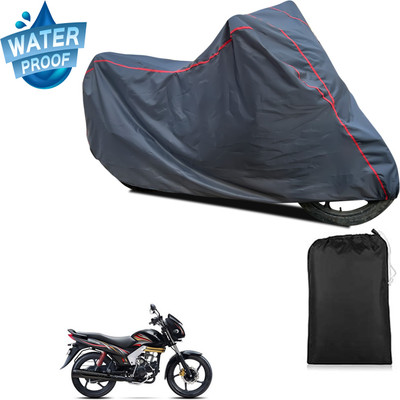 GOSHIV-car and bike accessories Waterproof Two Wheeler Cover for Mahindra(Centuro BS6, Grey)
