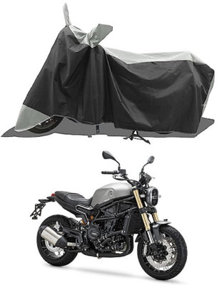 GROFATIK Two Wheeler Cover for Benelli(Leoncino 800, White)