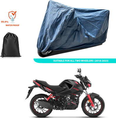 CODOKI Waterproof Two Wheeler Cover for Hero(CBZ Extreme, Blue)