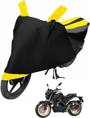 Auto Hub Two Wheeler Cover for Yamaha(MT 15, Yellow)