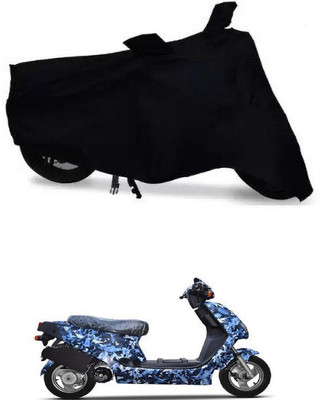 APNEK Waterproof Two Wheeler Cover for Hero(Electric AXLHE-20 BS6, Black)