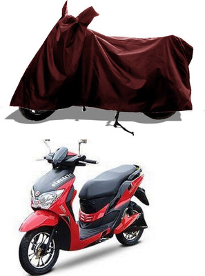 GROFATIK Two Wheeler Cover for Hero(Dash, Maroon)