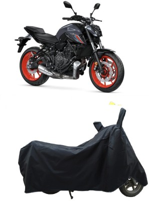 Coxtor Waterproof Two Wheeler Cover for Yamaha(MT 07, Black)